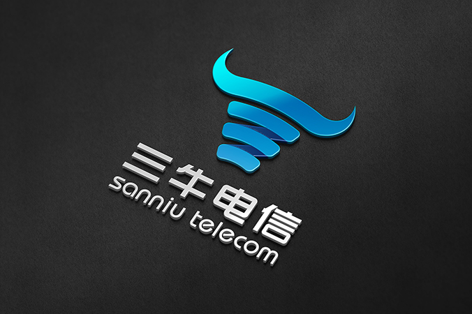 logo設(shè)計，公司logo設(shè)計，品牌標(biāo)志設(shè)計， 三牛電信